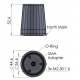 Calian HC977SXF Helical Antenna Drawings