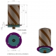 Calian HC600E Helical Antenna Drawings