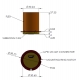 Calian HCS885EXF Smart Helical Antenna Drawings