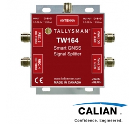 Calian TW164 1-to-4 Port Smart Power GNSS Signal Splitter