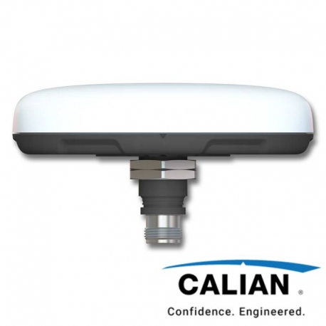 AC4990TXF multi-constellation GNSS antenna with rugged housing and Accutenna® 4 technology for precision positioning