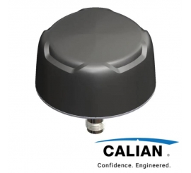 Calian HC3990XF GNSS full-band helical antenna with extended filtering for precision positioning applications.