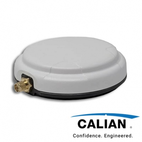 Calian TW7972RXF rugged triple‑band GNSS antenna with XF filtering for precision positioning