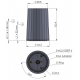 Calian HC976P triple-band GNSS helical antenna Drawings
